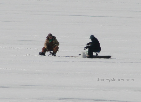 Ice Fishing in Michigan