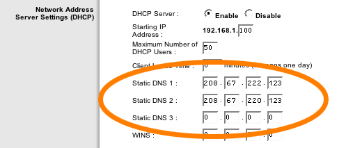 family-safe-dns-example