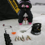 Image of Ice Fishing in Muskegon Michigan