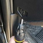 How to open GMC fuse box cover on drivers side